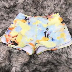 Playful mini shorts